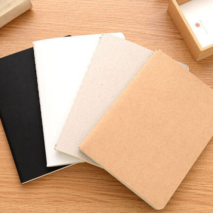 Retro Plain Blank Solid Color Graffiti Book