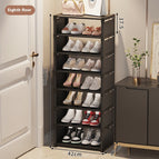 8 Layers Black Widened Style / As Shown In The Figure