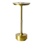 Touch Three Colors / Knurled Table Lamp Gold