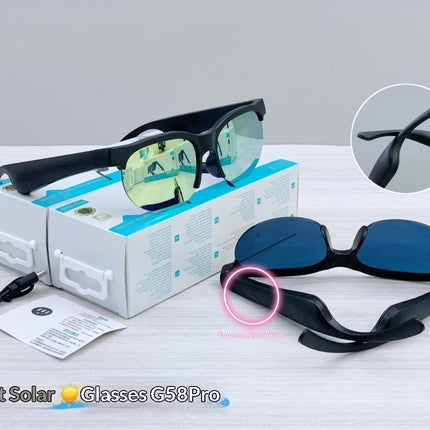 AI Smart Translation Bluetooth Earphone Glasses