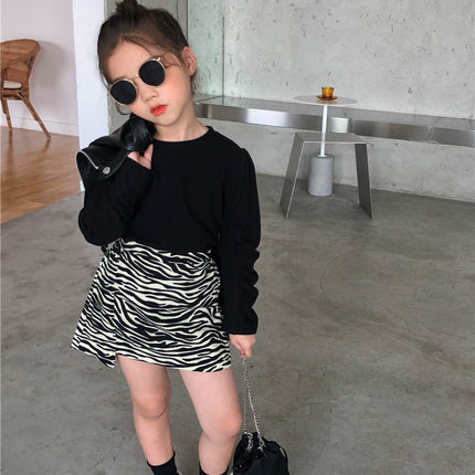 Children's Dress Foreign Style Bag Fashion Zebra Girl Baby Skirt