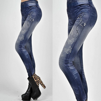 Stars-N-Butterflies Jeggings