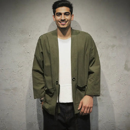 Casual Authentic style clothing cardigan men's jacket