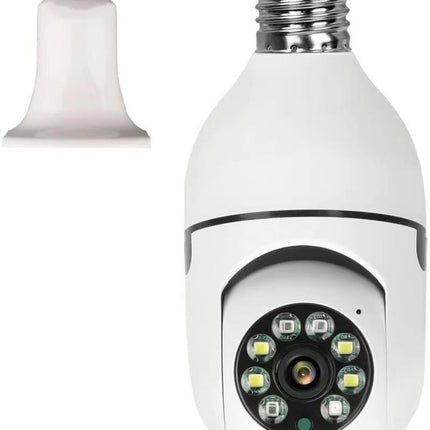 E27 Bulb Camera 360 Degree Wifi Remote Home Monitoring