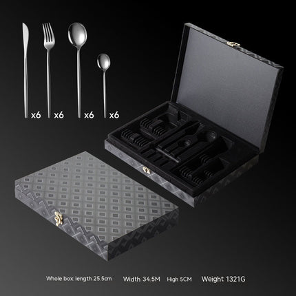 Portuguese Titanium Paint Western Tableware