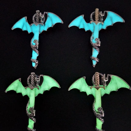 Glorious Dragon Pendant Necklace in the Dark Sword