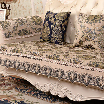 Non-slip high-grade light luxury sofa cushion cover
