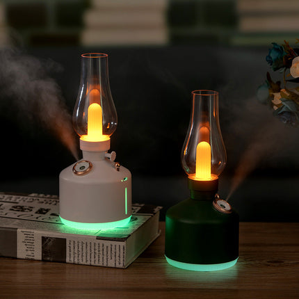Retro Creative Table Lamp Bar Cafe Restaurant Bedside USB Charging Ambience Light
