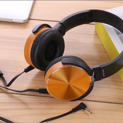 Head-mounted stereo bass headset