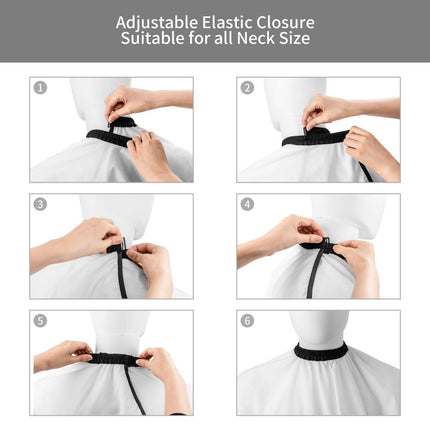Create Your Own Skin-friendly Dry And Easy-care Haircut Apron