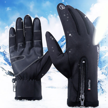 Velvet Insulated And Cold Resistant Gloves