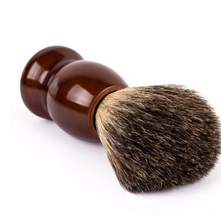 Beard brush shaving foam cleansing