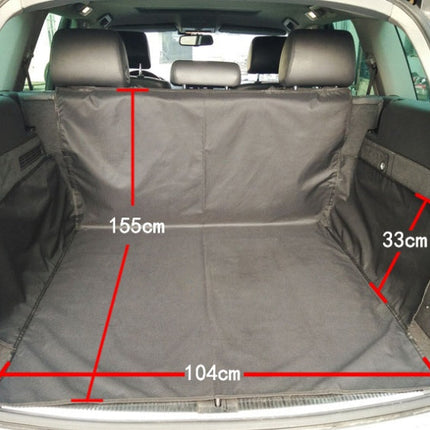 Footprint Dog Transporters Waterproof Back Back Pet Dog Seat Car Mat Cover Hammock Protector With Safety Belt D1010