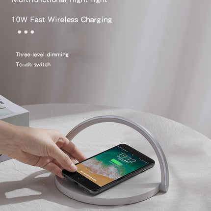 Fast Qi Wireless Charger Table Lamp