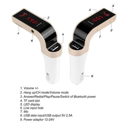 Vehicle Bluetooth receiver