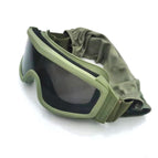 Green Frame Gray Piece