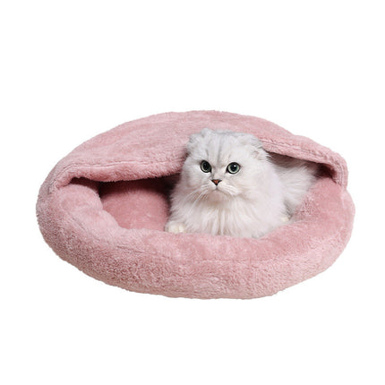 Round Nest Plush Cute Warm Winter