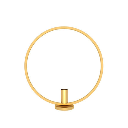 Round simple round square table