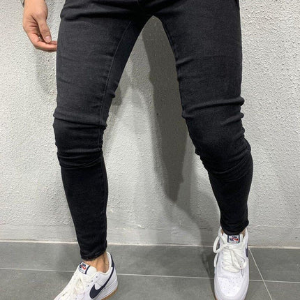 Men's casual stretch jeans
