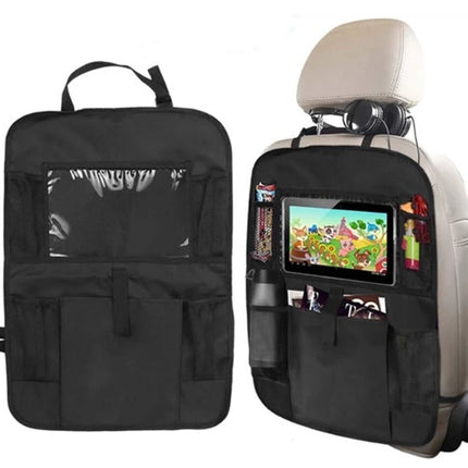 Compatible with Apple, Car storage bag car seat back pocket bag car with IPAD bag 600D Oxford cloth