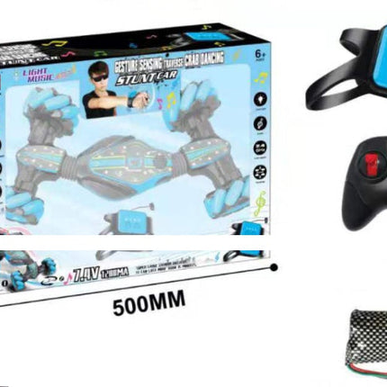 Remotely Deformed Car Twist Car Watch Induction Gesture Control Deformation Off-road Mode Flat Mode Avoid Obstacles