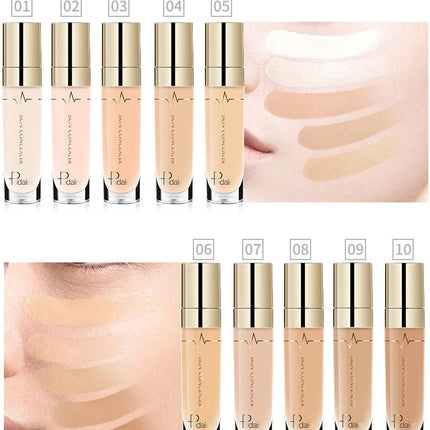 Pudaier foundation Professional Moisturizer Face Base MakeUp Long Lasting Convenient Concealer Makeup Cosmetic Concealer