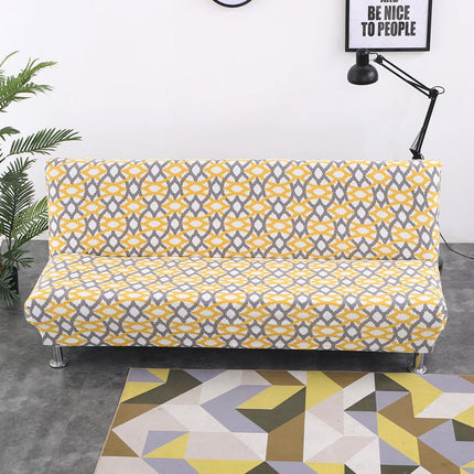 Fully surrounded one-piece sofa cover