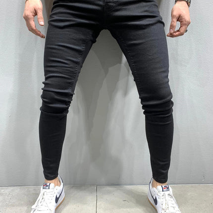 Men's casual stretch jeans
