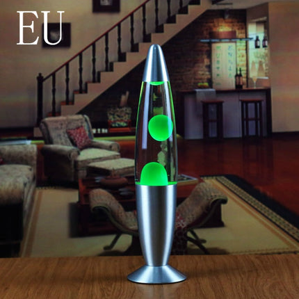 COOL RED Metal Bottom Wax Volcano Lava Lamp