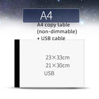 Black / A4 non dimmable plus USB / USB
