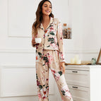 Double long apricot peony / S