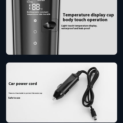 Car-mounted Heating Water Cup Boiling Car High-power Vacuum Universal Heater