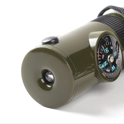 Outdoor Professional Seven-in-one Multifunctional Survival Whistle