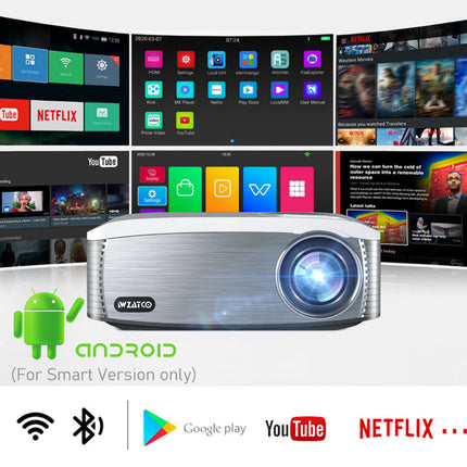 New Smart Android Electronic School Shape HD 1080P 4K Projector