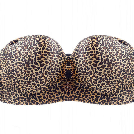 Strapless Plus Size Bra Non-slip No Steel Ring Invisible Tube Top Plus Size Underwear
