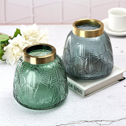 Creative Fashion Home Stained Glass Vase
