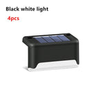 Black white light x4pcs / Solar Garden Lamp