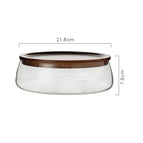Transparent with lid