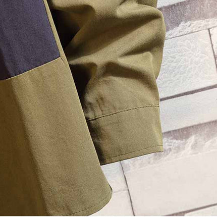Loose And Irregular Casual Plus Size Men's Shirt