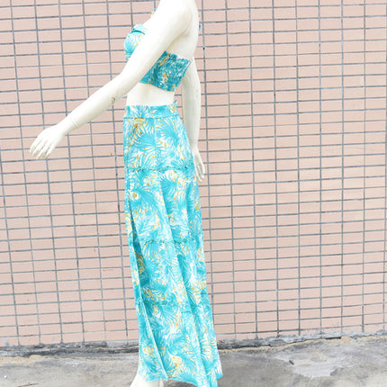 One-shoulder Back Fashionable Two-piece Sexy Dress