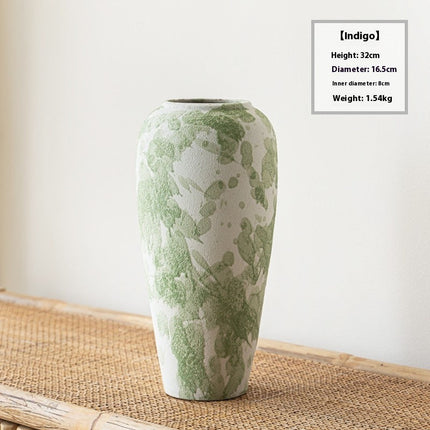 Chinese Style Decoration High-grade Flower Arrangement Ceramic Vase