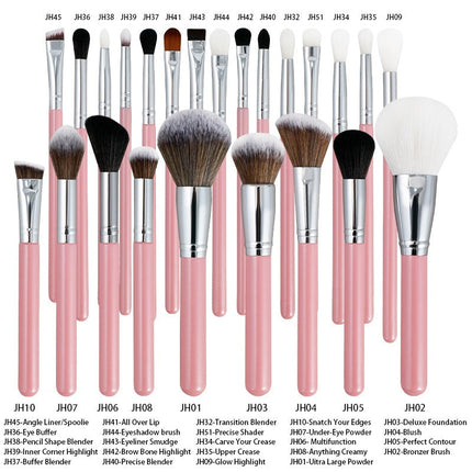 30 PCs Makeup Brush Set Soft Hair Eye Shadow Blush Face Powder Full Set