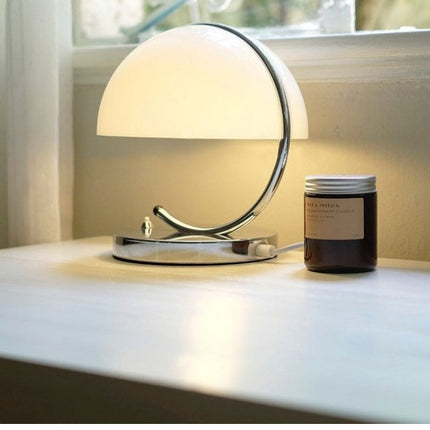 Retro Space Age Table Lamp Living Room Study Bedroom Bedside Modern Desk Lamps Office Study Light Fixtures Home Decor Nightlight