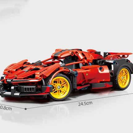 High Difficulty Racing Roadster Compatible With  Power Mechanical Building Blocks