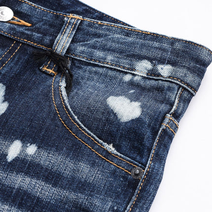 urban TEEN  Fashion Ripped Jeans STONE WASHED Pants