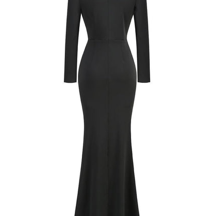 Women's Clothing Long Sleeve Dress
