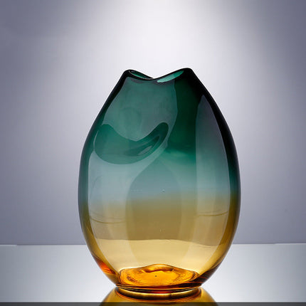 Hand Blown Handmade Glass Vase