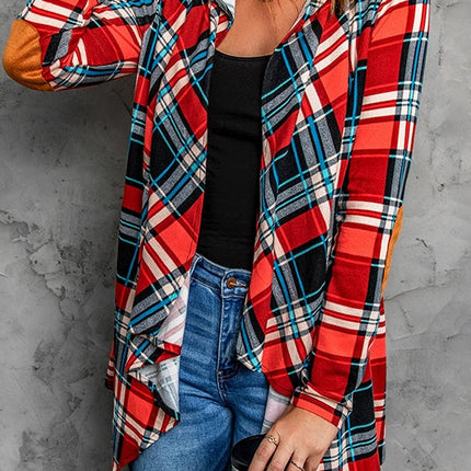 Women Check Shirt Loose Plus Size Jacket