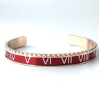 Rose Gold Roman Red