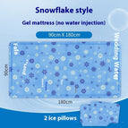 90x180Snowflake with pillow